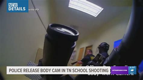 Nashville school shooting: Body camera video shows police confront, kill active shooter